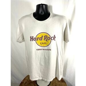 Hard Rock Cafe Copenhagen T-Shirt Cream Medium